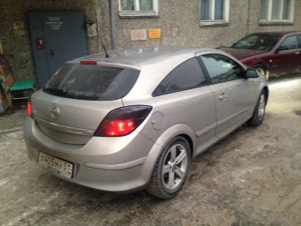 Silver Lightning Opel Astra h